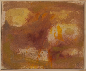 'Savana' III -(22x27cm) óleo pigmento sobre lienzo-2015